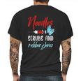 Phlebotomist Funny Needles Gloves Phlebotomy Gift Mens Back Print T-shirt