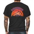 Phoenix Arizona Basketball City Skyline Mens Back Print T-shirt