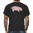 Pig Floyd T-Shirt Mens Back Print T-shirt