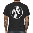 Pil Public Image T-Shirt Mens Back Print T-shirt