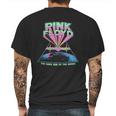 Pink Floyd Dark Side Blacklight Mens Back Print T-shirt