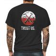 Pink Floyd Trust Us WornShirt Mens Back Print T-shirt