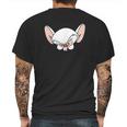 Pinky And The Brain Brain Mens Back Print T-shirt