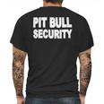 Pit Bulls Parolees Summer Basic Casual Short Cotton Mens Back Print T-shirt