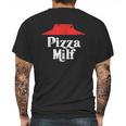 Pizza Milf Mens Back Print T-shirt