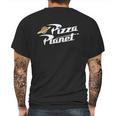 Pizza Planet Logo Mens Back Print T-shirt