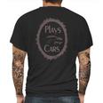 Plays With Cars - Mens T-Shirt By American Apparel Mens Back Print T-shirt