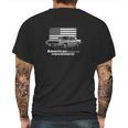 Plymouth Barracuda American Muscle Car 60S 70S Mens Back Print T-shirt