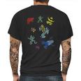 Poison Dart Frogs Mens Back Print T-shirt