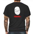 Poker Face Mens Back Print T-shirt