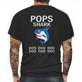 Pops Shark Doo Doo Doo Mens Back Print T-shirt