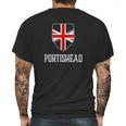 Portishead England British Uk Mens Back Print T-shirt