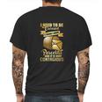 Postal Worker Parcelitis Very Contagious Funny Mens Back Print T-shirt