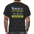 Promoted To 5Th Grade In Social Distancing Mens Back Print T-shirt