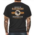 Property Of Karasuno High School Volleyball Club Mens Back Print T-shirt