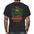 Proud Husband Of A Divine Black Queen Mens Back Print T-shirt