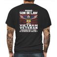 Proud Son In Law Of A Vietnam Veteran Patriotic Gift Mens Back Print T-shirt