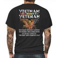 Proud Vietnam Veteran - Grumpy Old Man Veteran Mens Back Print T-shirt