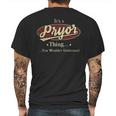 Pryor Shirt Personalized Name GiftsShirt Name Print T Shirts Shirts With Name Pryor Mens Back Print T-shirt