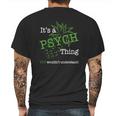 Psych Things Mens Back Print T-shirt