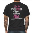 Im The Psychotic Mustang Girl Tshirt Mens Back Print T-shirt