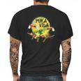 Pura Vida Costa Rica Toucan Tropical Surf Beach Mens Back Print T-shirt