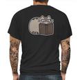 Pusheen The Cat Reading Juniors Mens Back Print T-shirt