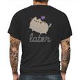 Pusheen Ladies The Catthe Cat Vintage Juniors Mens Back Print T-shirt