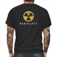 Radiology Technician Xray Ct Mri Tech Medical Technologist Mens Back Print T-shirt