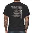 Rage Against The Machine Battle Of Los Angeles Album Mens Back Print T-shirt