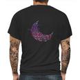 Ramadan Kareem Crescent Mens Back Print T-shirt