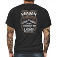 Reagan Shirt Reagan Blood Runs Through My Veins - Reagan Tee Shirt Reagan Hoodie Reagan Family Reagan Tee Reagan Name Reagan Lover Mens Back Print T-shirt