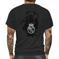 Real Madrid Mens Back Print T-shirt