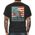 Recall Gavin Newsom 4Th Of July Us American Flag Eagle Mens Back Print T-shirt