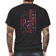 Redneck Flag Mens Back Print T-shirt