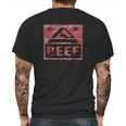 Reef Logo Mens Back Print T-shirt