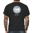 Regal Medieval Elephant Zen By The Arabesque Mens Back Print T-shirt