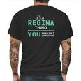 Regina Thing Mens Back Print T-shirt