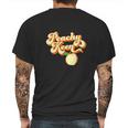 Retro 1980S Peachy Keen Mens Back Print T-shirt