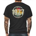 Retro 45 Years Old Vintage 1977 Limited Edition 45Th Birthday Mens Back Print T-shirt