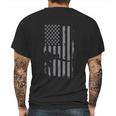 Retro American Flag Billiard Gift For Pool Shooting Player Mens Back Print T-shirt