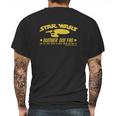 Retro Graphic Star Wars Number One Fan Mens Back Print T-shirt