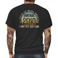 Retro Vintage 2010 12Th Birthday 12 Years Old Being Awesome Mens Back Print T-shirt