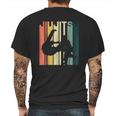 Retro Vintage Bjj Martial Arts Jiu Jitsu Mens Back Print T-shirt