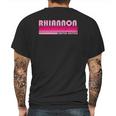 Rhiannon Name Personalized Retro Vintage 80S 90S Mens Back Print T-shirt