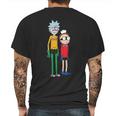 Rick And Morty Rick And Morty Rick Morty Mens Back Print T-shirt