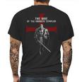 The Rise Of The Knight Templar Mens Back Print T-shirt