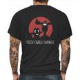 Rocky And Bullwinkle Mens Back Print T-shirt