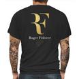 Roger Federer Rf Mens Back Print T-shirt