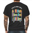 This Is How I Roll Book Librarian Mens Back Print T-shirt